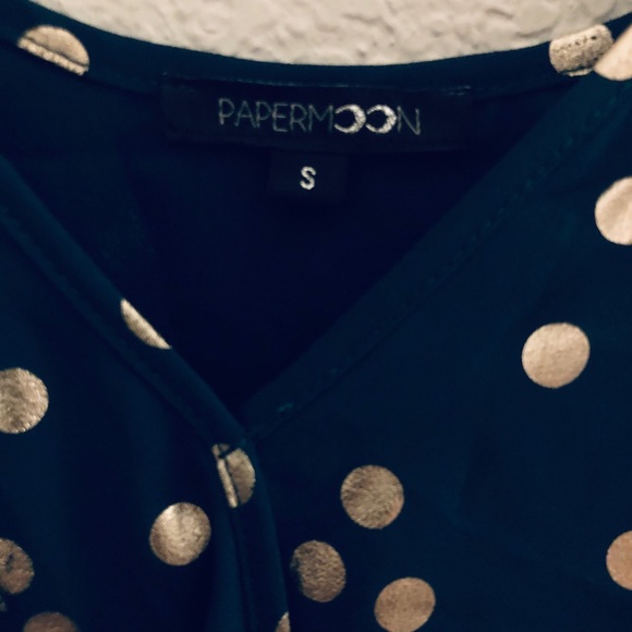 Papermoon Faux Wrap Blouse - Picture 5 of 9